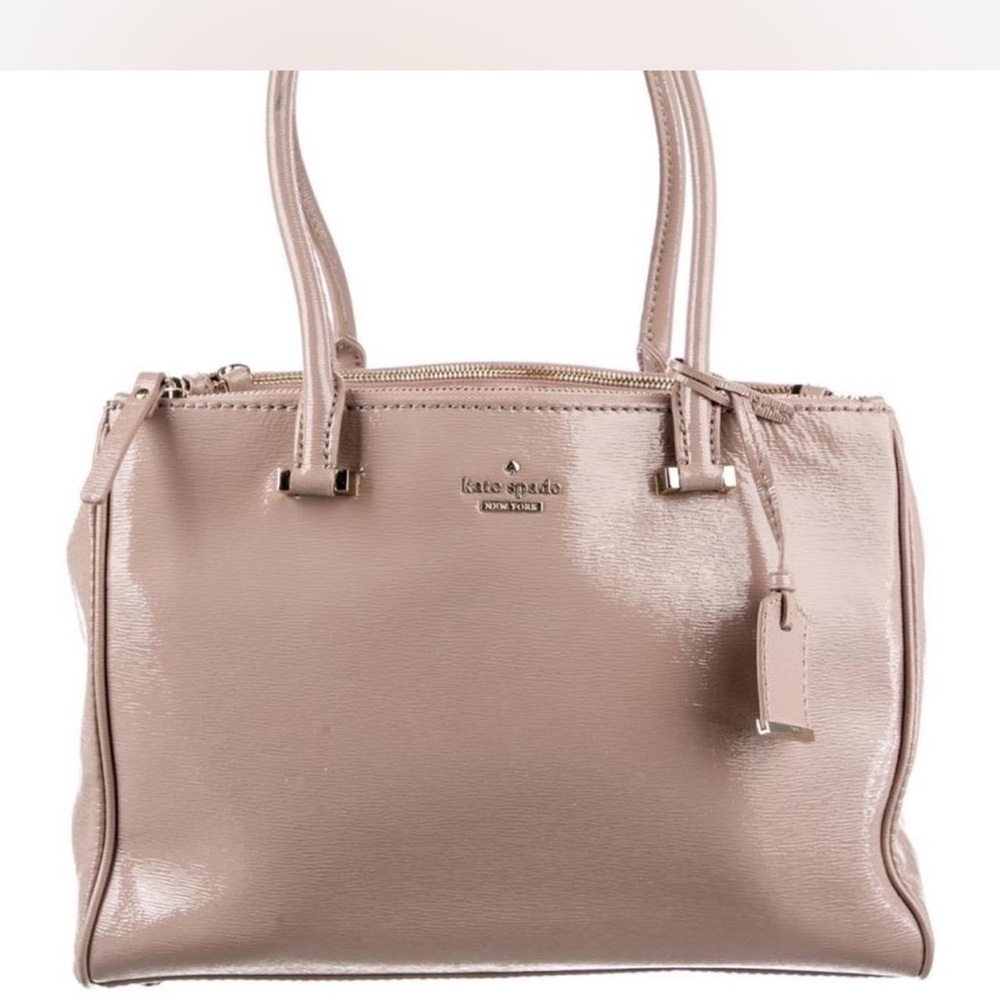 Kate Spade Taupe Satchel Bag